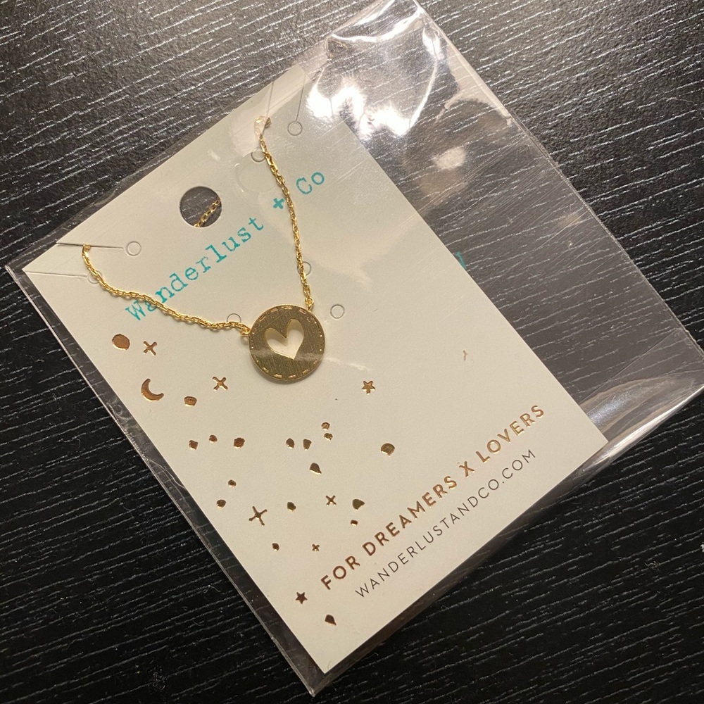 Wanderlust Heart Necklace